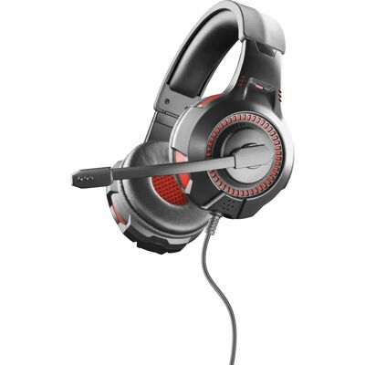 HeadBMSGaming HEADBMSGAMING21K Black Wired Gaming Headset - Headphones HeadBMSGaming HEADBMSGAMING21K Black Wired Gaming Headset - Headphones