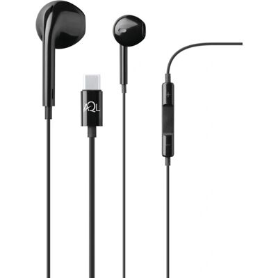 Cuffie Arctic di AQL - In-ear cablato per chiamate/musica - Nero Cuffie Arctic di AQL - In-ear cablato per chiamate/musica - Nero