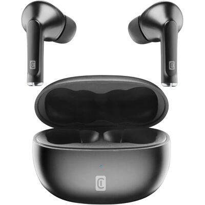 Cellularline Cellularline Flick Wireless Headphones - In-ear, Bluetooth, Black Cellularline Cellularline Flick Wireless Headphones - In-ear, Bluetooth, Black