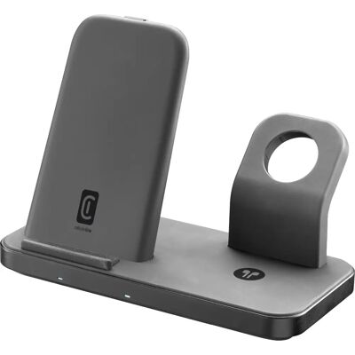 Apple Draadloze Oplader - 3-in-1 Snelladen - Zwart Apple Draadloze Oplader - 3-in-1 Snelladen - Zwart