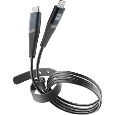Cellularline Modello USBDATABELTC2LMFIK - Cavo USB 1,2 m Nero Cellularline Modello USBDATABELTC2LMFIK - Cavo USB 1,2 m Nero