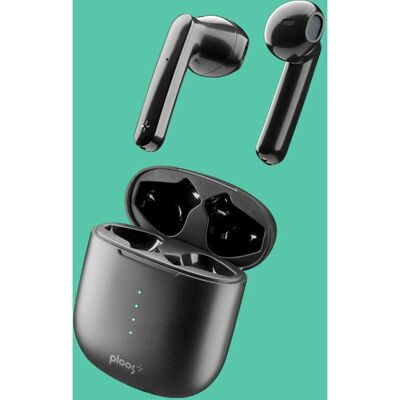 Cuffie PLOOS Wireless Stereo - Chiamate/Musica Nero Cuffie PLOOS Wireless Stereo - Chiamate/Musica Nero