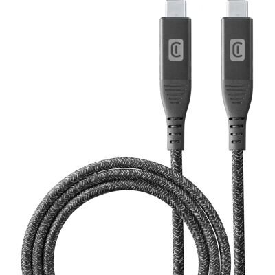 Cellularline USB C 1m - Cabo USB - Preto - Transferência de dados Cellularline USB C 1m - Cabo USB - Preto - Transferência de dados