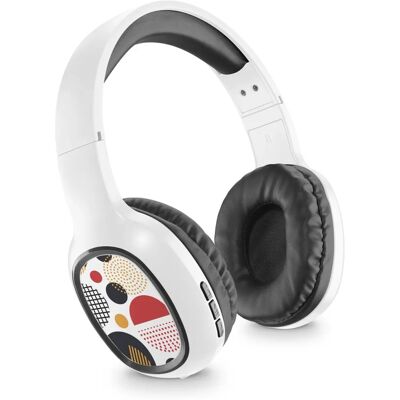 SHINY - MUSIC SOUND - White - Around-Ear - Cuffie SHINY - MUSIC SOUND - White - Around-Ear - Cuffie