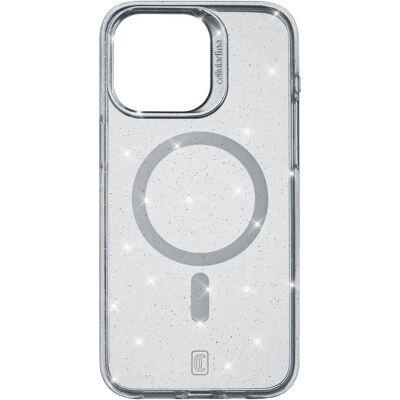 Funda transparente Cellularline para iPhone 15 Pro Max con MagSafe Funda transparente Cellularline para iPhone 15 Pro Max con MagSafe