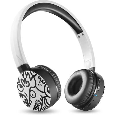 Music Sound - FANTASY - Bianco - On-ear - Headphones Music Sound - FANTASY - Bianco - On-ear - Headphones
