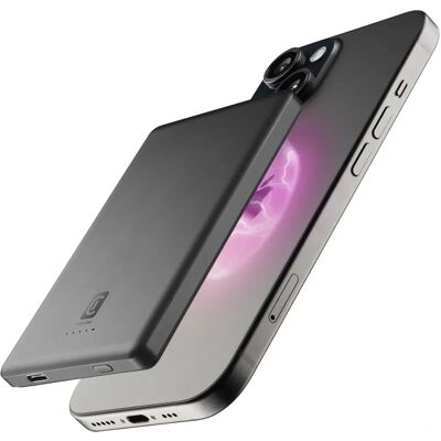 Powerbank sans fil MagSafe CellularLine 5000 - Powerbank Powerbank sans fil MagSafe CellularLine 5000 - Powerbank