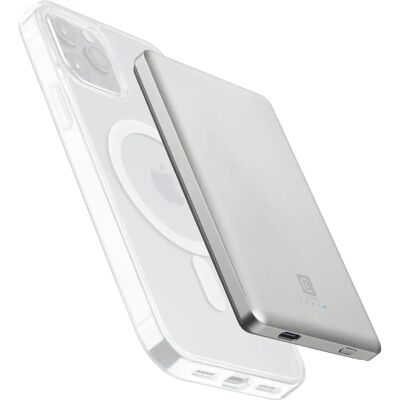Cellularline MAG LITE 5000 Wireless Power Bank - Power Bank Cellularline MAG LITE 5000 Wireless Power Bank - Power Bank