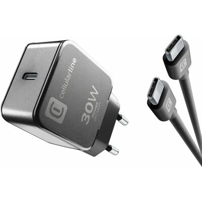 Cellularline ACHGOOKITC2CPD30WK - Conjunto de carregadores para Google, Motorola Cellularline ACHGOOKITC2CPD30WK - Conjunto de carregadores para Google, Motorola