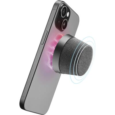 Cellularline Zwart Draagbare Bluetooth Speaker met Magnetische Oppervlak - 3W - Universeel Cellularline Zwart Draagbare Bluetooth Speaker met Magnetische Oppervlak - 3W - Universeel