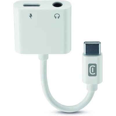 Cellularline SOUNDCHARGE35W - Adattatore splitter con due porte Cellularline SOUNDCHARGE35W - Adattatore splitter con due porte