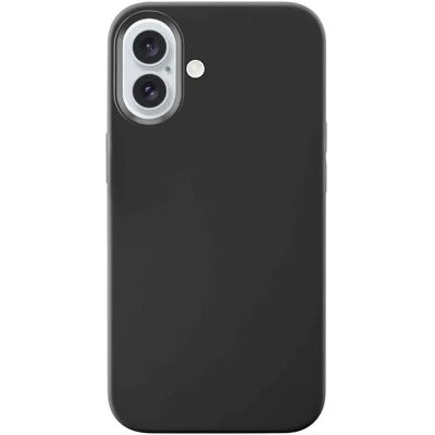 Cellularline iPhone 16 Silicone Case - Black - Shockproof Cellularline iPhone 16 Silicone Case - Black - Shockproof
