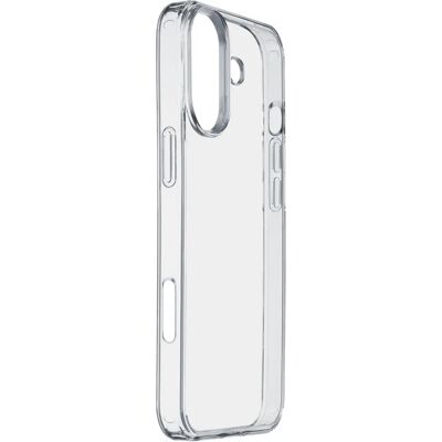 Cellularline iPhone 16 Transparent Protective Case - Impact Resistant Cellularline iPhone 16 Transparent Protective Case - Impact Resistant