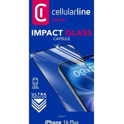 Protector de Pantalla de Vidrio Templado para iPhone 16 Plus - Impact Glass Capsule Protector de Pantalla de Vidrio Templado para iPhone 16 Plus - Impact Glass Capsule