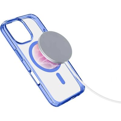Capa MagSafe Cellularline iPhone 16 Pro Max Azul Capa MagSafe Cellularline iPhone 16 Pro Max Azul