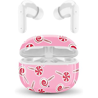 Music Sound - BTMSTWSINEAR243 - Rosa - TWS - Headset Music Sound - BTMSTWSINEAR243 - Rosa - TWS - Headset