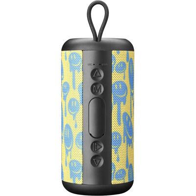 Music Sound - BTSPKMSVERTICAL244 - Jaune - 5 W - haut-parleur portable - Publicité Music Sound - BTSPKMSVERTICAL244 - Jaune - 5 W - haut-parleur portable - Publicité