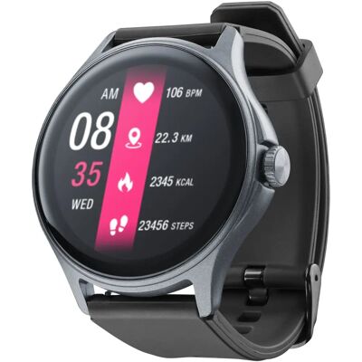 Cellularline ION PRO ROUND Montre connectée - Bluetooth - Noir Cellularline ION PRO ROUND Montre connectée - Bluetooth - Noir