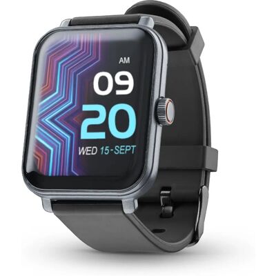 Cellularline ION PRO SQUARE Montre connectée - Bluetooth, Fréquence cardiaque, IP65 Cellularline ION PRO SQUARE Montre connectée - Bluetooth, Fréquence cardiaque, IP65