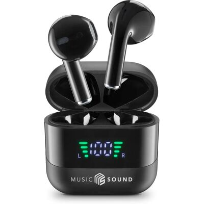 Music Sound BTMSTWSSPARKK Kopfhörer - In-Ear, Kabellos, 30h - Headphones Music Sound BTMSTWSSPARKK Kopfhörer - In-Ear, Kabellos, 30h - Headphones
