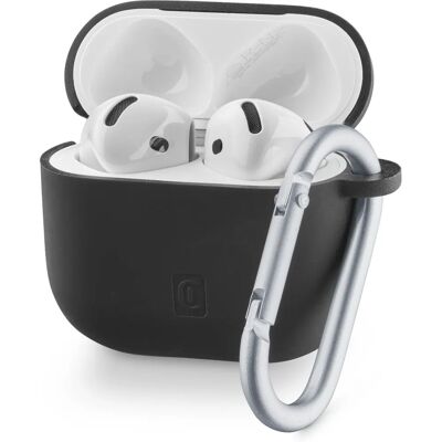 Capa de silicone Cellular Line Bounce para AirPods 4 Capa de silicone Cellular Line Bounce para AirPods 4