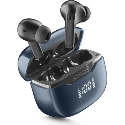 Cellularline Headset - Bluetooth In-ear - 30h Laufzeit - Noise Cancelling Cellularline Headset - Bluetooth In-ear - 30h Laufzeit - Noise Cancelling