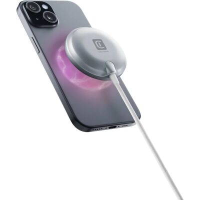 CellularLine 8018080492211 Draadloze oplader - Smartphone - Wit - Qi2 CellularLine 8018080492211 Draadloze oplader - Smartphone - Wit - Qi2