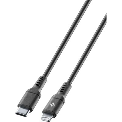 Câble Lightning Ploos Plusbdatamfic2l1mk - 1,2m Noir - Publicité Câble Lightning Ploos Plusbdatamfic2l1mk - 1,2m Noir - Publicité