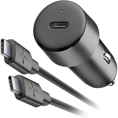 Kit Auto PLOOS USB-C a USB-C 20W - Caricabatterie auto Kit Auto PLOOS USB-C a USB-C 20W - Caricabatterie auto