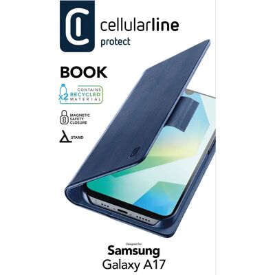 Cellularline A17 Blau Klapphülle - Handyhülle Cellularline A17 Blau Klapphülle - Handyhülle
