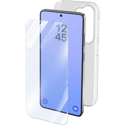 Cellularline S26 Ultra Transparent Handyhülle - Schutzset Cellularline S26 Ultra Transparent Handyhülle - Schutzset