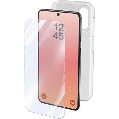 Coque transparente Cellularline S26+ - Kit de protection - Publicité Coque transparente Cellularline S26+ - Kit de protection - Publicité
