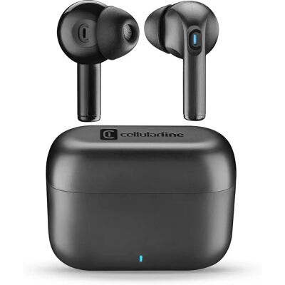 Cellularline - WAVY IN-EAR - Negro - Auriculares TWS Cellularline - WAVY IN-EAR - Negro - Auriculares TWS