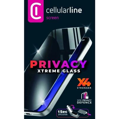 Cellularline - Privacy Xtreme Glass - Bildschirmschutz Cellularline - Privacy Xtreme Glass - Bildschirmschutz