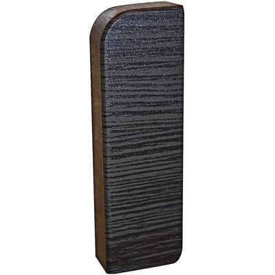 Terminale sinistro ARNOCANALI Wenge - Coperchio canale battiscopa Terminale sinistro ARNOCANALI Wenge - Coperchio canale battiscopa