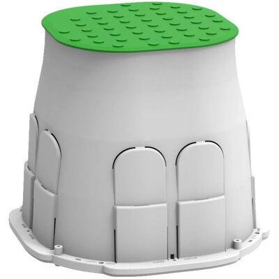 ARNOCANALI PB2020V Scatola di Scarico - Irrigazione, Elettrico, Acciaio Inox, Verde ARNOCANALI PB2020V Scatola di Scarico - Irrigazione, Elettrico, Acciaio Inox, Verde