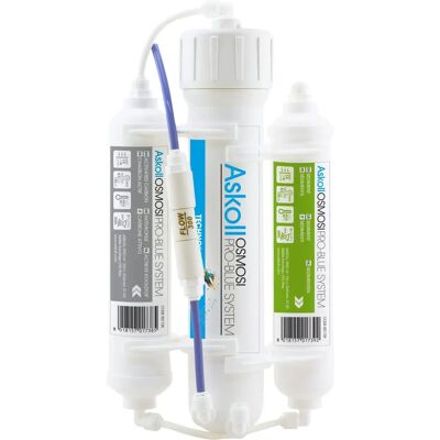 ASKOLL Osmosis Pro-Blue System - 3-Stage Inline Water System ASKOLL Osmosis Pro-Blue System - 3-Stage Inline Water System
