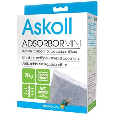 Filtre d'Aquarium au Charbon Actif Askoll Mini3 - 45g - Publicité Filtre d'Aquarium au Charbon Actif Askoll Mini3 - 45g - Publicité
