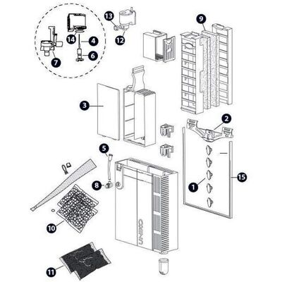 ASKOLL Uniko Filter Spons Set - Vervangingsset 2 stuks ASKOLL Uniko Filter Spons Set - Vervangingsset 2 stuks