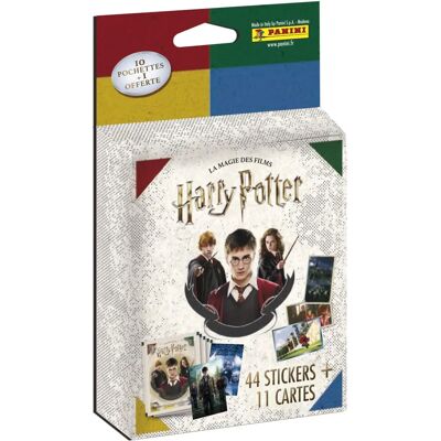 Collection Harry Potter Panini - 10 Poches + 1 Gratuit - Cartes à Collectionner & Autocollants Collection Harry Potter Panini - 10 Poches + 1 Gratuit - Cartes à Collectionner & Autocollants