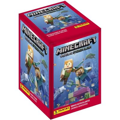 Panini Minecraft Verzamelkaarten - 50 Hoezen Panini Minecraft Verzamelkaarten - 50 Hoezen