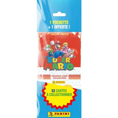 Panini 004310SPAF samlarkort - Super Mario - 52 kort Panini 004310SPAF samlarkort - Super Mario - 52 kort