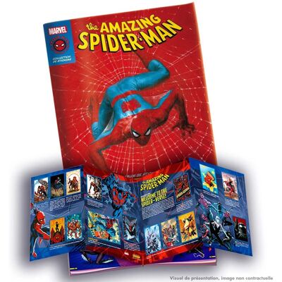 Album d'autocollants Spider-Man Marvel - 60e Anniversaire Album d'autocollants Spider-Man Marvel - 60e Anniversaire