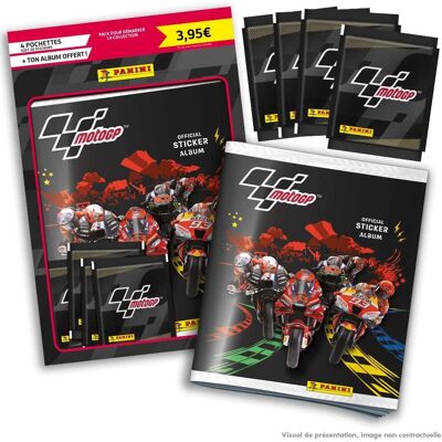 Panini Moto GP Stickers Starter Pack - Sticker Album Panini Moto GP Stickers Starter Pack - Sticker Album