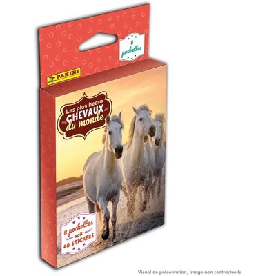 Panini Paarden Stickers - 8 Enveloppen Panini Paarden Stickers - 8 Enveloppen