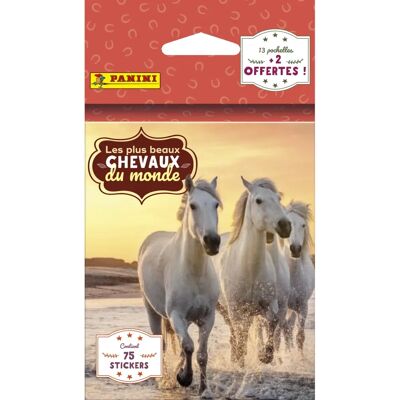 Panini Paarden - 15 Enveloppen - Stickers Collectie Panini Paarden - 15 Enveloppen - Stickers Collectie