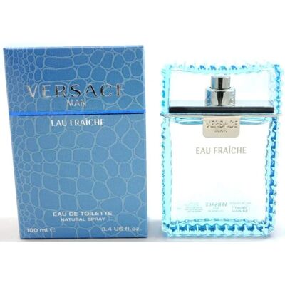 Versace Man Eau Fraiche - 3,4 oz Woda toaletowa dla mężczyzn Versace Man Eau Fraiche - 3,4 oz Woda toaletowa dla mężczyzn