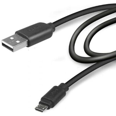 SBS 3m USB 2.0 Micro-USB Kabel - Schwarz - Daten & Laden SBS 3m USB 2.0 Micro-USB Kabel - Schwarz - Daten & Laden