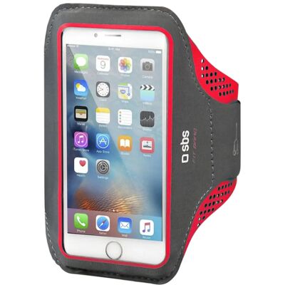 SBS Sport Mobilskal - 12,7cm - Grå, Röd SBS Sport Mobilskal - 12,7cm - Grå, Röd