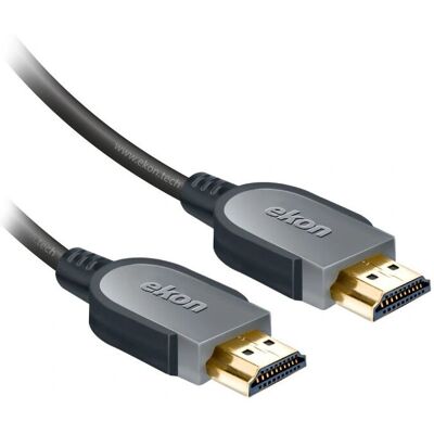 Ekon 5m Kabel HDMI - Wysokiej Szybkości HDMI 1.4 - Czarny Ekon 5m Kabel HDMI - Wysokiej Szybkości HDMI 1.4 - Czarny